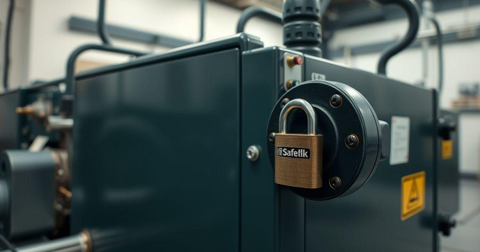 Chave de segurança NR12 é essencial para garantir a proteção em máquinas e equipamentos industriais