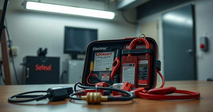 Como escolher o Kit bloqueio eletrico nr10 para sua segurança