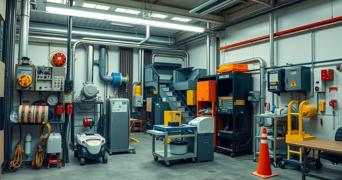 Dispositivos de segurança NR12 para proteção industrial