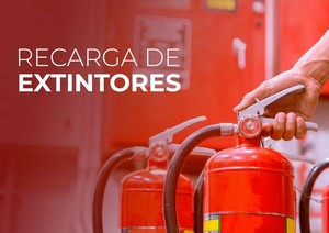 recarregar extintor de incêndio para indústria